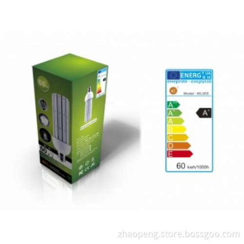 CE RoHS TUV ETL E40 60W Corn Bulb LED Street Light